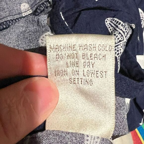 Mimi Chica seashell patterned romper. Size large - Picture 4 of 8